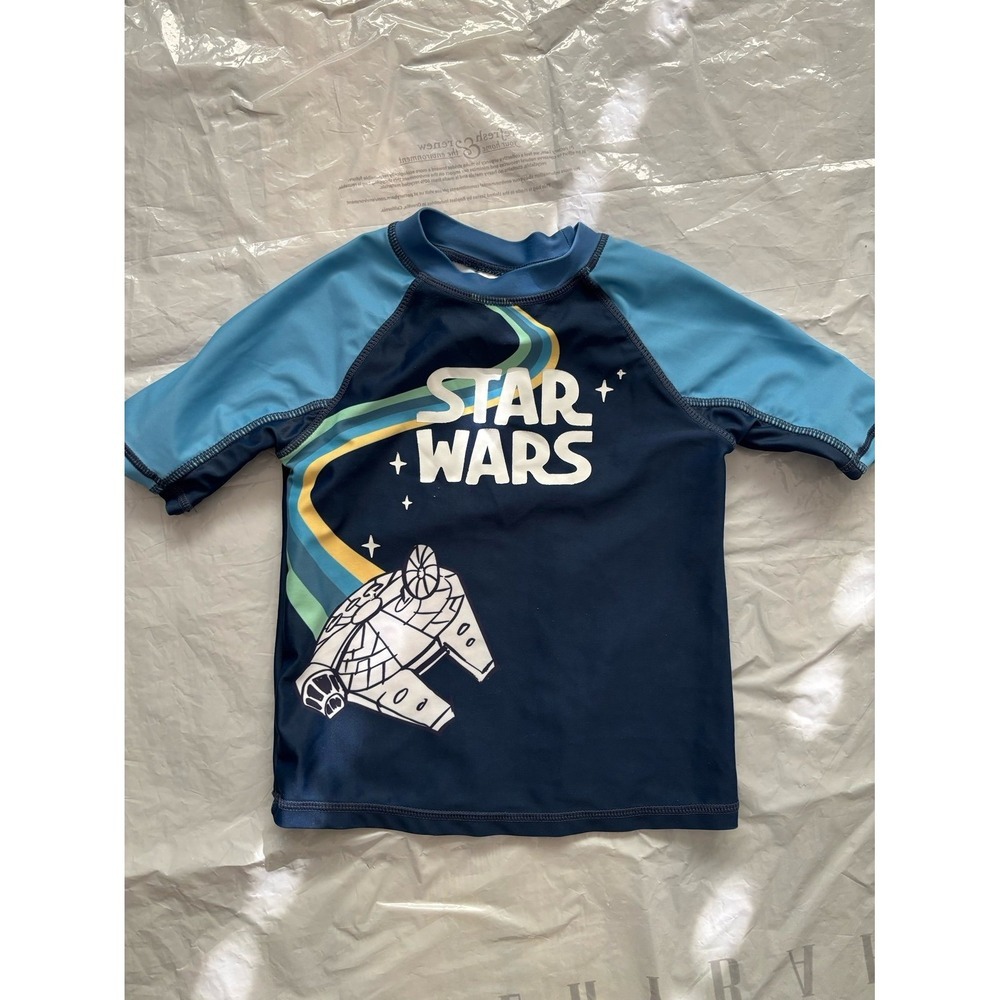 Star Wars‎ Kids Swim Shirt & Rashguard (Size  3)